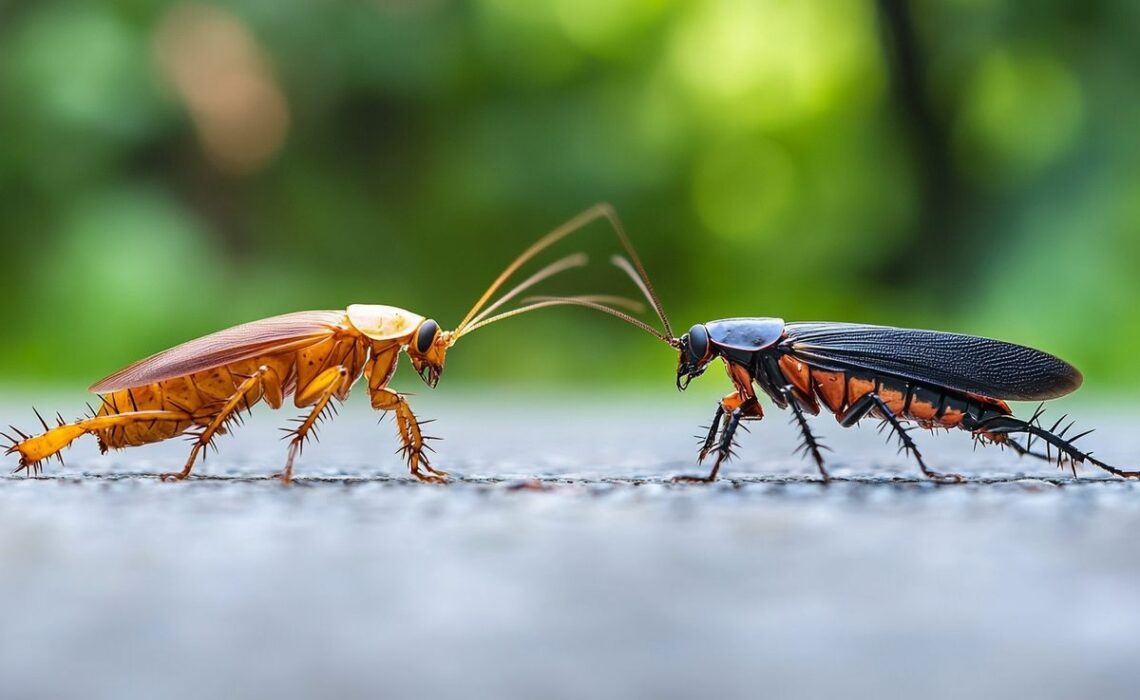 Tous les insectes ressemblant au cafard