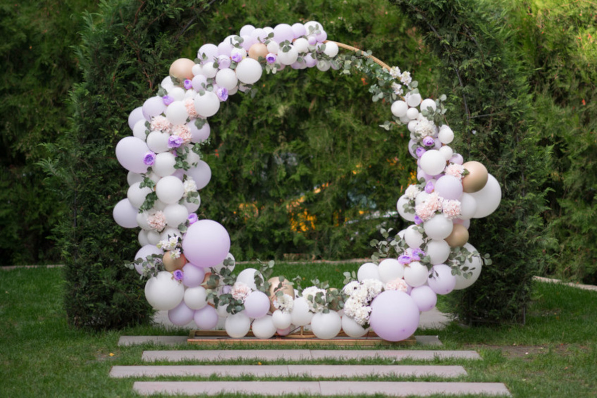 déco jardin mariage