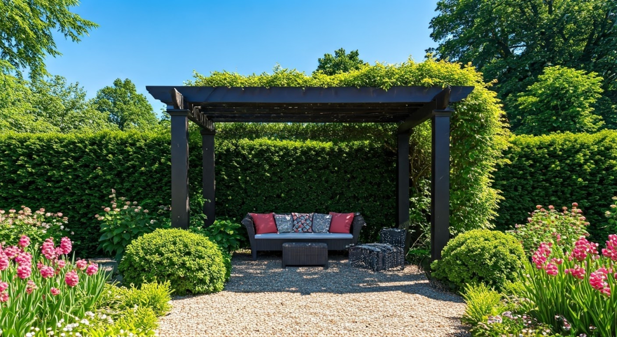 pergola jardin